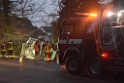 Container LKW umgestuerzt Koeln Brueck Bruecker- Dellbruecker Mauspfad P098